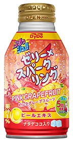 「ぷるっシュ!! ゼリー×スパークリング ピンクグレープフルーツ」